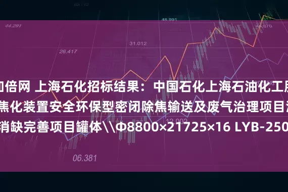 加倍网 上海石化招标结果：中国石化上海石油化工股份有限公司炼油部2#延迟焦化装置安全环保型密闭除焦输送及废气治理项目消缺完善项目罐体\Φ8800×21725×16 LYB-2507 Q235B招标结果公告